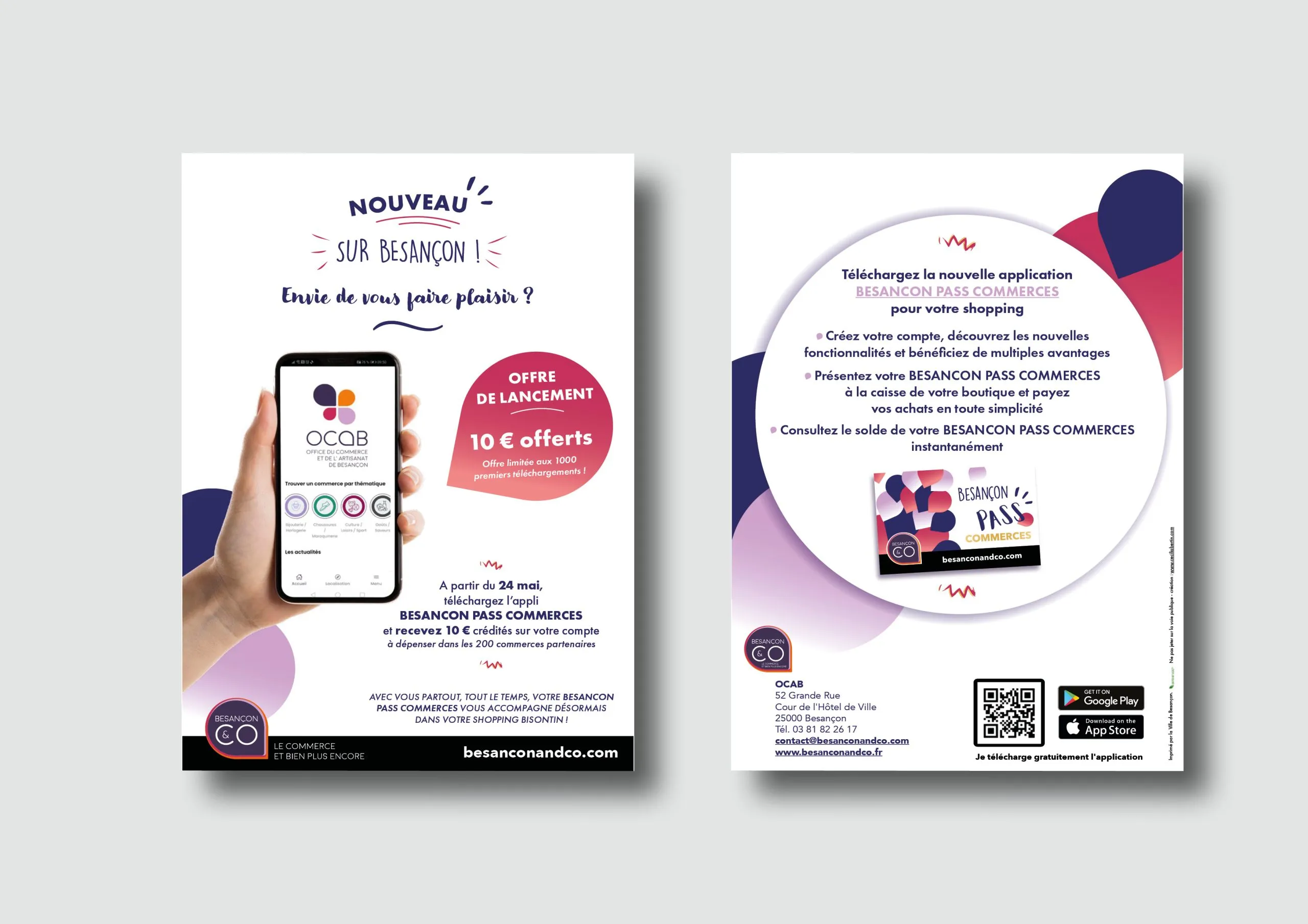 Campagne Pass Commerces – OCAB — visuel 2