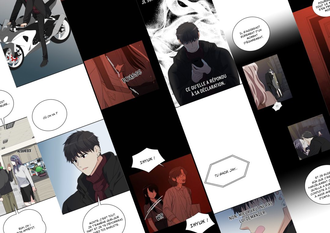 Lettrage de séries mangas – Delitoon